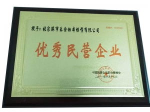 優(yōu)秀民營(yíng)企業(yè)